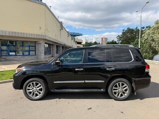 2012 Lexus LX 570 III Рестайлинг, чёрный, 3430000 рублей, вид 3
