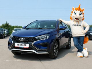 2026 Lada (ВАЗ) Vesta SW Cross I Рестайлинг (NG), синий, 2148900 рублей, вид 1