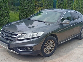 2014 Honda Crosstour I Рестайлинг, серый, 1499999 рублей, вид 1