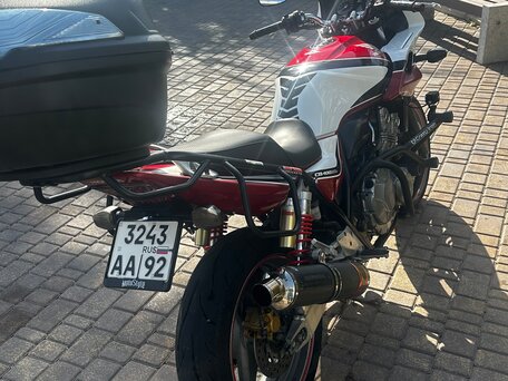 2008 Honda CB 400 Super Four, красный, 350000 рублей, вид 3