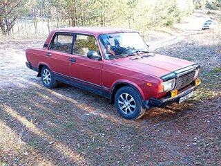 1987 Lada (ВАЗ) 2107, красный, 130000 рублей, вид 3