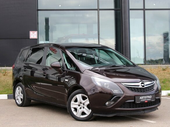 2012 Opel Zafira C, коричневый - вид 2