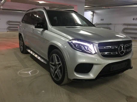 2018 Mercedes-Benz GLS 350 d I (X166), серебристый, 7000000 рублей, вид 1