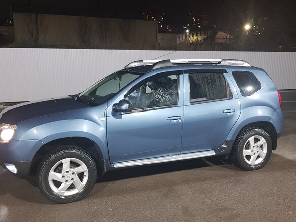 2013 Renault Duster I, синий, 830000 рублей - вид 9