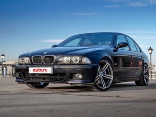 1998 BMW 5 серии 540i IV (E39), синий, 2600000 рублей, вид 3