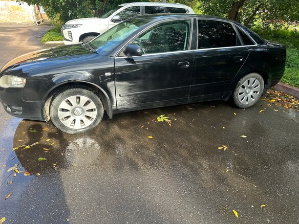 2006 Audi A4 III (B7), чёрный, 600000 рублей - вид 2