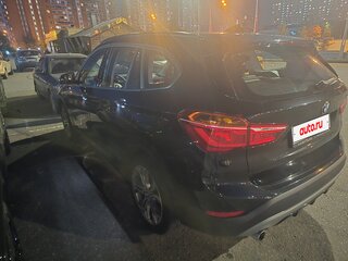 2017 BMW X1 18d xDrive II (F48), чёрный, 2875000 рублей, вид 4
