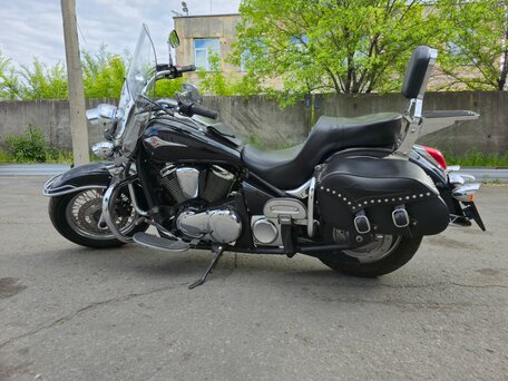 2012 Kawasaki VN900 Vulcan, чёрный, 800000 рублей, вид 1