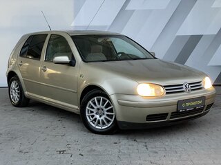2004 Volkswagen Golf IV, бежевый, 375000 рублей, вид 3