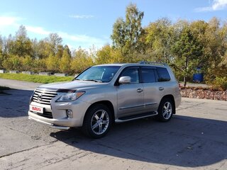 2012 Lexus LX 570 III Рестайлинг, бежевый, 4990000 рублей, вид 3