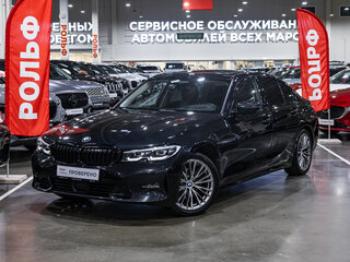 2021 BMW 3 серии 320i VII (G2x), чёрный, 3289700 рублей, вид 1