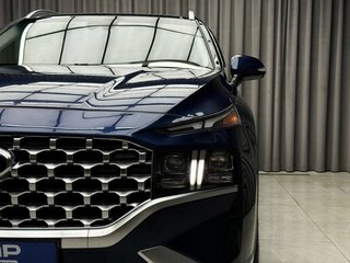 2021 Hyundai Santa Fe IV Рестайлинг, синий, 3449000 рублей, вид 3