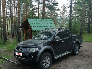2008 Mitsubishi L200 IV, чёрный, 1550000 рублей, вид 3