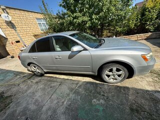 2007 Hyundai Sonata V (NF), серебристый, 740000 рублей, вид 2