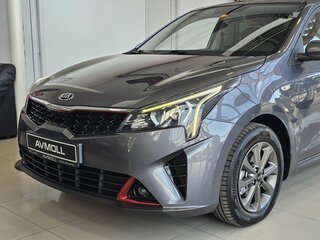 2021 Kia Rio IV Рестайлинг, серый, 1945000 рублей, вид 3