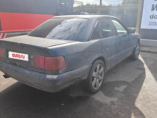 1991 Audi 100 IV (C4), зелёный, 250000 рублей, вид 3
