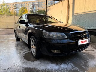 2007 Hyundai Sonata V (NF), чёрный, 450000 рублей, вид 3