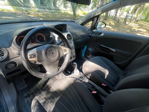 2008 Opel Corsa D, чёрный, 435000 рублей - вид 8