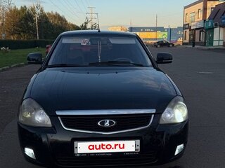 2012 Lada (ВАЗ) Priora I, чёрный, 400000 рублей, вид 1