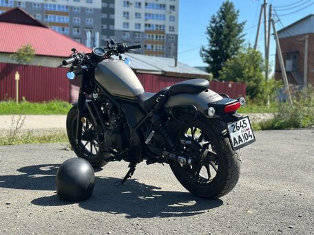 2020 Honda Rebel 500, серый, 595000 рублей, вид 5