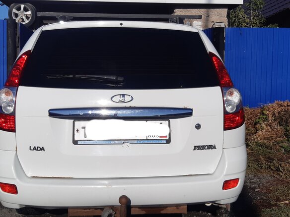 2011 Lada (ВАЗ) Priora I, белый, 300000 рублей - вид 4