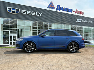 2017 Audi Q7 II (4M), синий, 4200000 рублей, вид 2