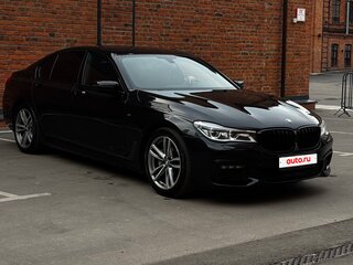 2018 BMW 7 серии 730i VI (G11/G12), чёрный, 2890000 рублей, вид 5