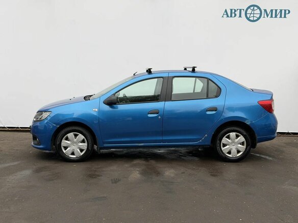 2014 Renault Logan II, синий, 539000 рублей - вид 7