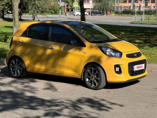 2015 Kia Picanto II Рестайлинг, жёлтый, 1100000 рублей, вид 2