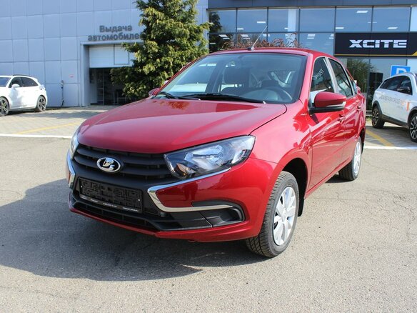 2025 Lada (ВАЗ) Granta I Рестайлинг, красный, 1118000 рублей
