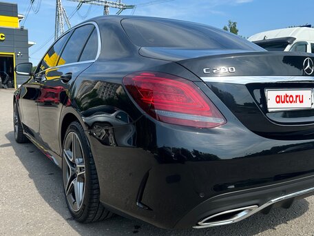 2019 Mercedes-Benz C-Класс 200 IV (W205) Рестайлинг, чёрный, 2776000 рублей, вид 5