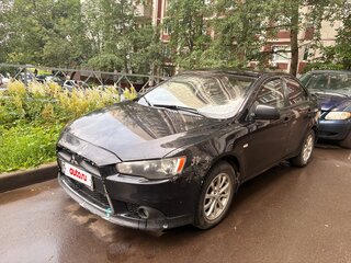 2012 Mitsubishi Lancer X Рестайлинг, чёрный, 900000 рублей, вид 1