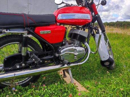 1983 Jawa 350/634, красный, 570000 рублей, вид 4