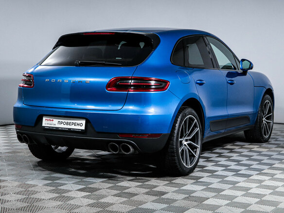 2017 Porsche Macan S I, синий - вид 27