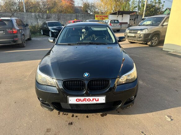 2005 BMW 5 серии 530d V (E60/E61), чёрный, 1700000 рублей - вид 4