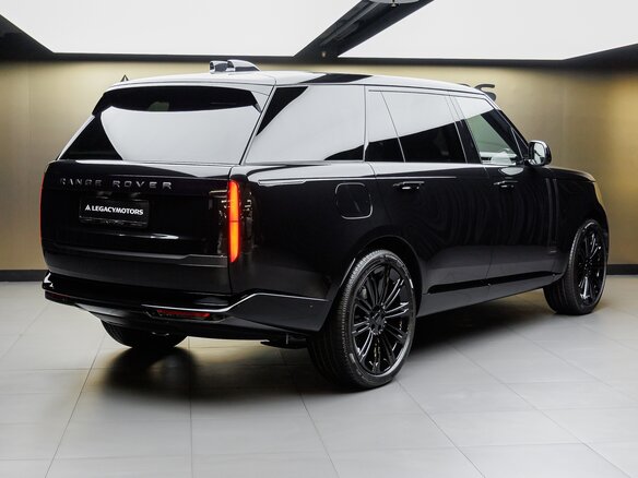 2026 Land Rover Range Rover D350 MHEV Long V, чёрный - вид 6