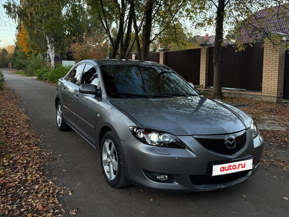 2005 Mazda 3 I (BK), серый, 460000 рублей - вид 2