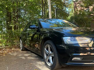 2013 Audi A4 IV (B8) Рестайлинг, чёрный, 1310000 рублей, вид 4