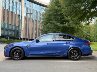 2025 BMW M3 Competition Package VI (G80) Рестайлинг, синий, 14250000 рублей, вид 2