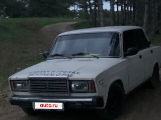 1991 Lada (ВАЗ) 2107, бежевый, 75000 рублей, вид 2