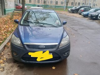 2008 Ford Focus II Рестайлинг, синий, 400000 рублей, вид 1