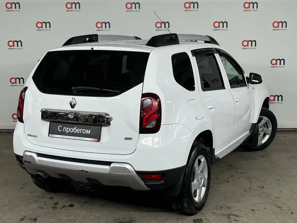 2015 Renault Duster I Рестайлинг, белый - вид 3