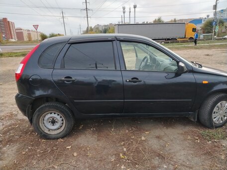 2007 Lada (ВАЗ) Kalina I, синий, 170000 рублей, вид 2