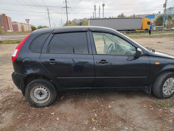 2007 Lada (ВАЗ) Kalina I, синий, 170000 рублей - вид 1
