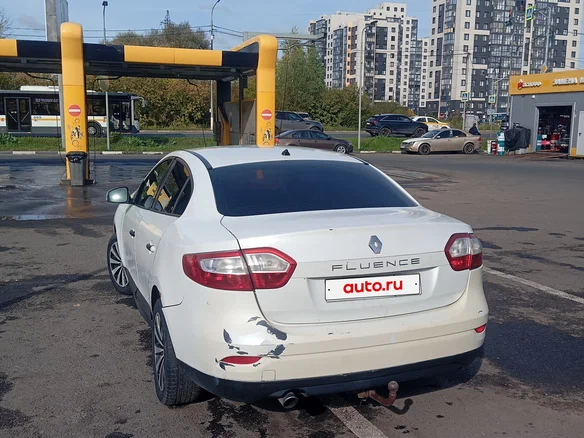 2012 Renault Fluence I, белый, 250000 рублей - вид 1