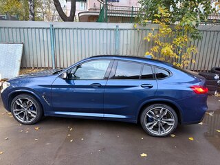 2020 BMW X4 M40i II (G02), синий, 6400000 рублей, вид 4