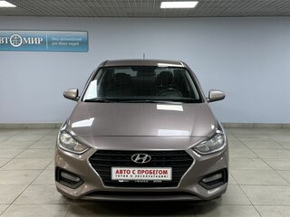 2019 Hyundai Solaris II, коричневый, 1170000 рублей, вид 2