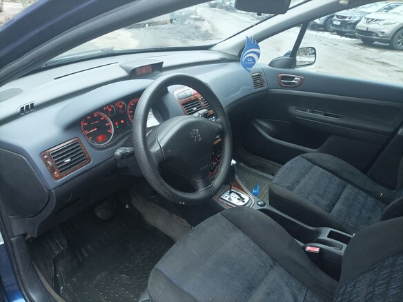 2002 Peugeot 307 I, синий, 270000 рублей - вид 4