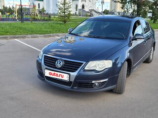 2008 Volkswagen Passat B6, синий, 450000 рублей, вид 1