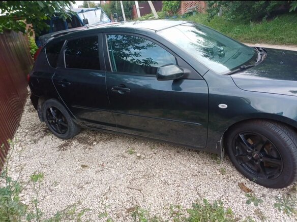 2004 Mazda 3 I (BK), зелёный, 250000 рублей - вид 2